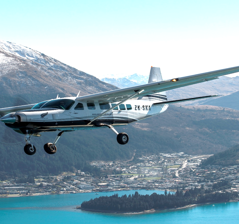 ska over queenstown banner